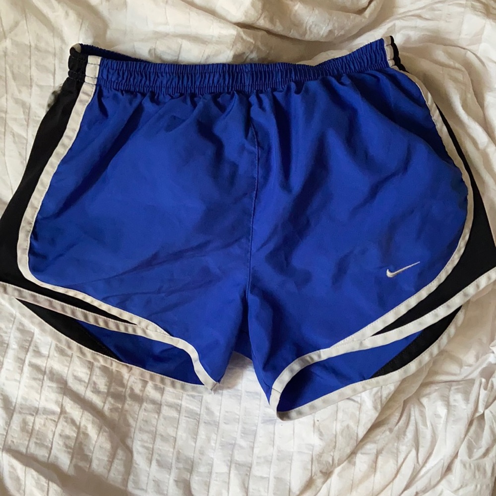 Blue Nike Running Shorts - Picture 1 of 3